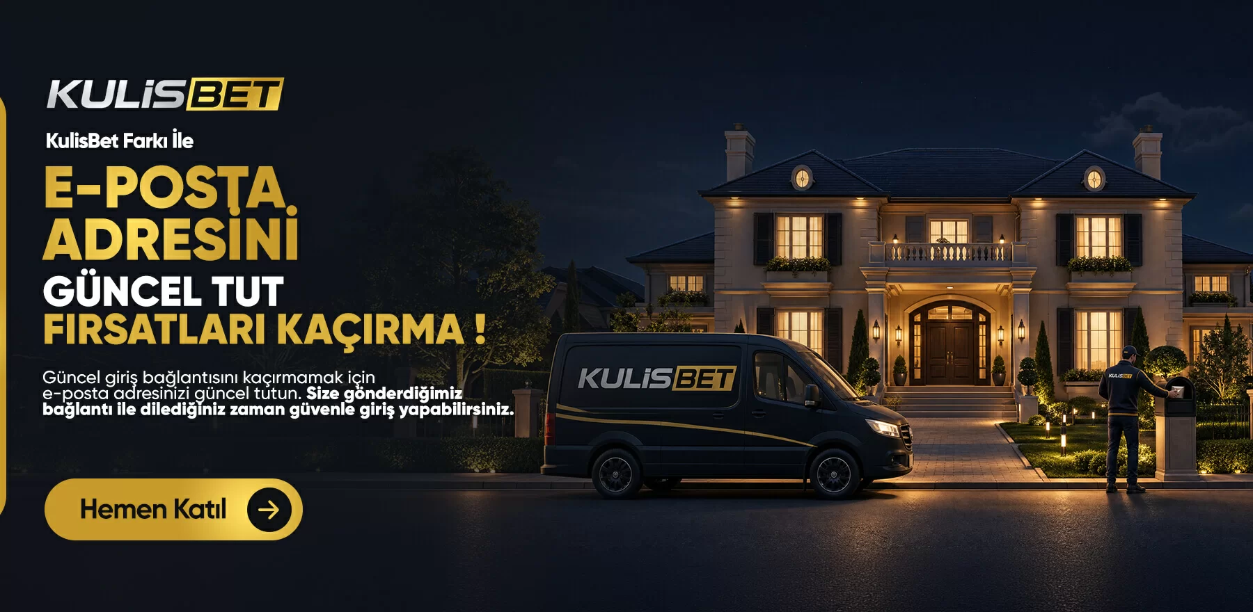 E-POSTA İLE GÜVENLİ GİRİŞ !